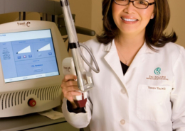 Dr with instrument