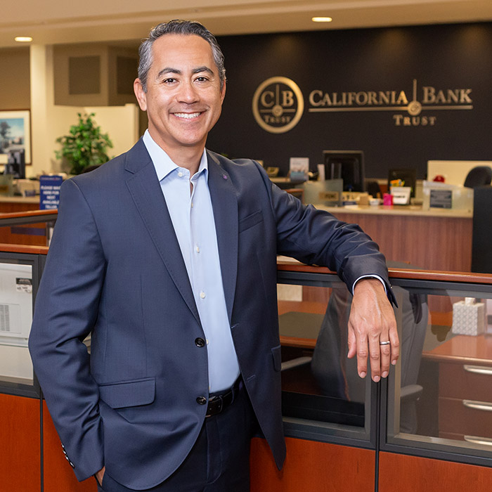Exec in bank branch