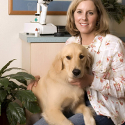 Vet with Dog