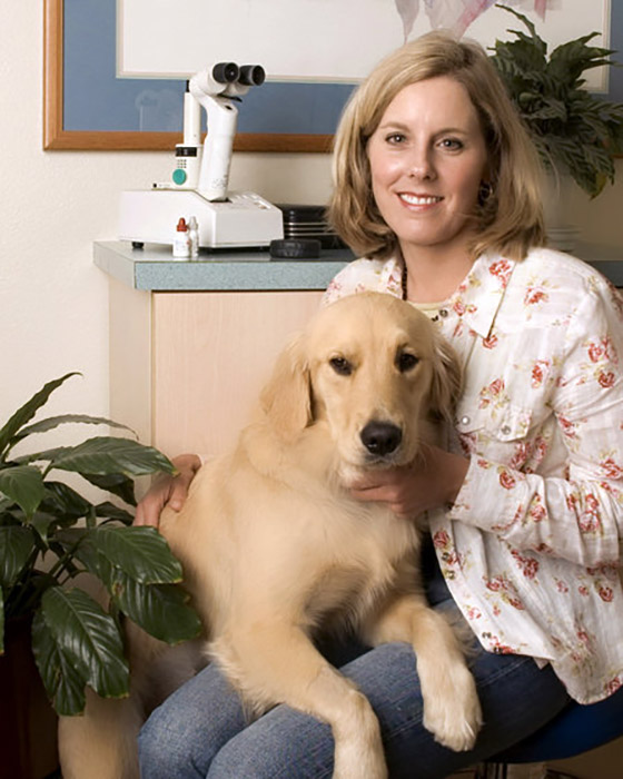 Vet with Dog